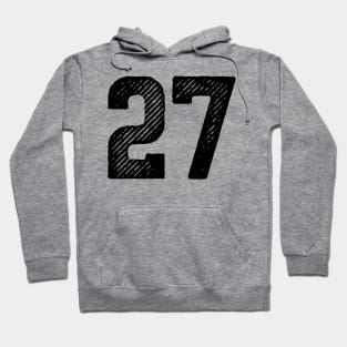 Rough Number 27 Hoodie